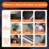 Portable Car Vacuum Cleaner  60W High Power 5500Pa  5M Power Cord Wire Control Handheld Vacuum with Wet Or Dry