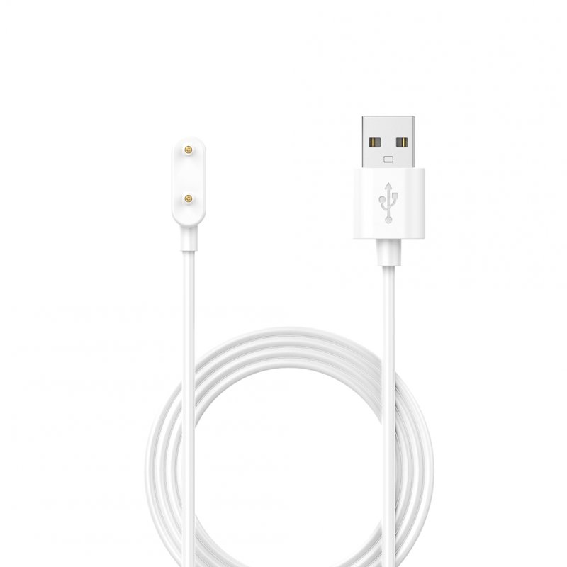 Portable Charger Charging Cable Usb Adapter Compatible For Huawei S-Tag Watch Fit 4x Honor Es / Band 6 7 Fit2 White