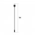 Portable Charger Charging Cable Usb Adapter Compatible For Huawei S Tag Watch Fit 4x Honor Es   Band 6 7 Fit2 black