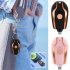 Portable Charger Power Bank Emergency 1500mAh Keychain Battery Pack Mini Compact Power Charger Power Bank External Phone Charger With Type C Conversion Interfac