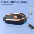 Portable Charger Power Bank Emergency 1500mAh Keychain Battery Pack Mini Compact Power Charger Power Bank External Phone Charger With Type C Conversion Interfac