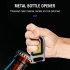 Portable Cob Led Keychain Flashlight Multifunctional Magnetic Work Light Floodlight Bottle Opener keychain light