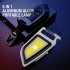 Portable Cob Led Keychain Flashlight Multifunctional Magnetic Work Light Floodlight Bottle Opener keychain light