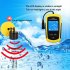Portable Color Screen Fish Finder Handheld Sonar Ice Fishing Fish Finder Underwater Smart Detector Russian Version