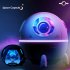 Portable Colorful Space Capsule Air Humidifier With 220ml Water Tank Led Light For Home Office Bedroom light purple MJ046 Humidifier