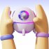 Portable Colorful Space Capsule Air Humidifier With 220ml Water Tank Led Light For Home Office Bedroom White MJ046 Humidifier