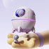 Portable Colorful Space Capsule Air Humidifier With 220ml Water Tank Led Light For Home Office Bedroom White MJ046 Humidifier