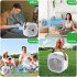 Portable Cooling Fan 3 Speeds Duration 5 10 Hrs 4000mah Rechargeable Mute Air Cooler Fan For Home Bedroom Travel Office white