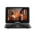 Portable DVD Player with 13 3 Inch 270 Degree Swivel Screen has Copy Function and is ideally sized for you to enjoy your media while you travel