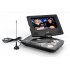 Portable DVD Player with 7 Inch Screen and Copy Function  enjoy your favorite DVDs and videos on its 270 degree swivel screen
