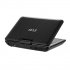 Portable DVD Player with 8 7 inch display has region free disc support  play FM Radio  TV and emulation games for fantastic fun on the go 