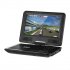 Portable DVD Player with 8 7 inch display has region free disc support  play FM Radio  TV and emulation games for fantastic fun on the go 