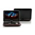 Portable DVD Player with 9 Inch Screen and Copy Function  enjoy your favorite DVDs and videos on its 270 degree swivel screen