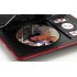 Portable DVD Player with 9 Inch Screen and Copy Function  enjoy your favorite DVDs and videos on its 270 degree swivel screen