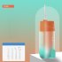 Portable Dental Flosser Teeth Pick  4 Nozzles Oral Irrigator Waterproof Electric Waterflosser Flossing Machine With 3 Modes 0 5 MM Slim Water Teeth Pick For Ort