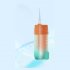 Portable Dental Flosser Teeth Pick  4 Nozzles Oral Irrigator Waterproof Electric Waterflosser Flossing Machine With 3 Modes 0 5 MM Slim Water Teeth Pick For Ort