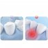 Portable Dental Flosser Teeth Pick  4 Nozzles Oral Irrigator Waterproof Electric Waterflosser Flossing Machine With 3 Modes 0 5 MM Slim Water Teeth Pick For Ort