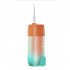 Portable Dental Flosser Teeth Pick  4 Nozzles Oral Irrigator Waterproof Electric Waterflosser Flossing Machine With 3 Modes 0 5 MM Slim Water Teeth Pick For Ort