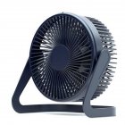 Portable Desktop Mini  Fan Usb Rechargeable Ultra-quiet Cooler Cooling Fan Household Electrical Appliances purple black