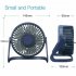 Portable Desktop Mini  Fan Usb Rechargeable Ultra quiet Cooler Cooling Fan Household Electrical Appliances purple black