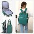 Portable Diaper Bag Bed Folding Baby Travel Large Backpack Baby Bed Diaper Changing Table Pads for Outdoor gray