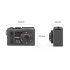 Portable Digital Camera 1080P Dry Battery HD Small Camcorder Sports DV Camera black