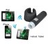 Portable Digital Wi Fi Microscope with 200 Times Zoom  adjustable LED illumination  10 meter range lets you share images on your computer screen