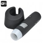 Portable Digital Wi Fi Microscope with 200 Times Zoom  adjustable LED illumination  10 meter range lets you share images on your computer screen