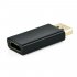 Portable Display Port DP Male to HDMI Female Adaptor Adapter Converter for HDTV black