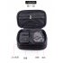 Portable Double Layer Travel Makeup Toiletry Case Pouch Diamond Lattice Cosmetic Bag