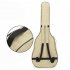 Portable Double Straps Acoustic Guitar Soft Carry Case Gig Bag  creamy white