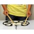 Portable Drum Pad made out of a Flexible Mat  9 Drums and coming with included Drumsticks and Pedals   Let your child drum on this electric drum pad