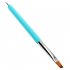 Portable Dual Use Nail Painting Pen Drawing Brush  blue