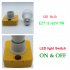 Portable E27 Led Bulb Lamp 700lm Anti slip Work Light for Dewalt 18v 20v Dcb Series