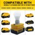 Portable E27 Led Bulb Lamp 700lm Anti slip Work Light for Dewalt 18v 20v Dcb Series