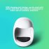 Portable Egg shaped Mini Phototherapy Machine Nail Dryer Led UV Gel Quick Drying Nail Polish Glue Lamp Pink  without data cable 