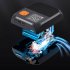 Portable Electric Air Pump  80W Wireless SUP Pump  Rechargeable 8000mAh Battery Paddle Board Pump  LED Lighting  For Inflatables  Kayaks And Boats black