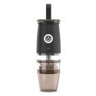 Portable Electric Coffee Grinder with 5 Precise Grind Settings USB Charging Automatic Coffee Bean Grinder Mill Black