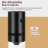 Portable Electric Coffee Grinder USB Rechargeable Large Capacity Adjustable Coarseness Coffee Bean Grinder Black