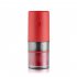 Portable Electric Grinder with Transparent Storage Bin USB Rechargeable Adjustable Coarseness Coffee Grinder White
