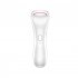 Portable Electric Heated Eyelash Curler Rechargeable Long lasting Fast Heating Eyelashes Clip Makeup Tools White