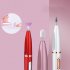 Portable Electric Nail Drill Machine Professional Usb Rechargeable Low Noise Multi functional Nail Drill Tools For Gel Removing MNJ 035H Rose Red