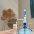 Portable Electric Pump Adjustable Leak Proof Water Dispenser Pump For 5 Gallon Water Bottle Drinking blue
