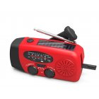 Portable Emergency Solar Radio 2000mah Battery Power Bank Charger Waterproof