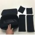Portable Eva Storage  Bag Large Capacity Protective Case Carrying Bag Compatible For Nintendo Switch Nx Ns Game Console Accessories black