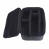 Portable Eva Storage  Bag Large Capacity Protective Case Carrying Bag Compatible For Nintendo Switch Nx Ns Game Console Accessories black