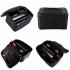 Portable Eva Storage  Bag Large Capacity Protective Case Carrying Bag Compatible For Nintendo Switch Nx Ns Game Console Accessories black