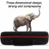 Portable Eva Wireless Microphone  Storage  Bag Shockproof Large capacity Hard Case Carry Bag For Travelling Camping Business Trip black