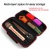Portable Eva Wireless Microphone  Storage  Bag Shockproof Large capacity Hard Case Carry Bag For Travelling Camping Business Trip black
