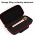 Portable Eva Wireless Microphone  Storage  Bag Shockproof Large capacity Hard Case Carry Bag For Travelling Camping Business Trip black